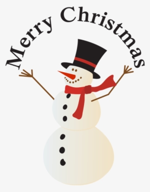 Christmas Snowman Clipart - Merry Christmas Clip Art Snowman