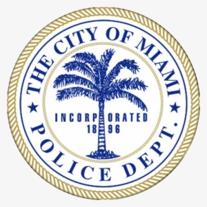 Seal Of The Miami Police Department - City Of Miami Police Seal