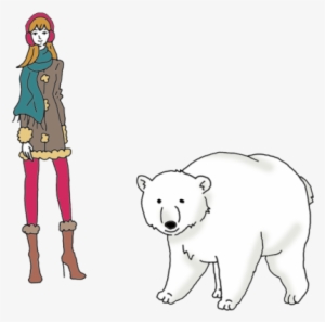 Polar Bear - Polar Bear Mutant Png Cartoon