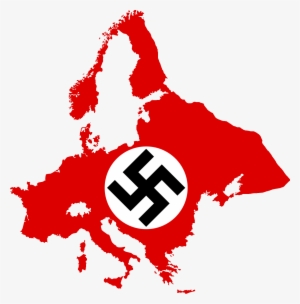 Then He Made The Nazi Party - Nazi Germany Flag Map