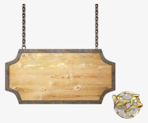 Hanging Wooden Sign Png - Wooden Sign Board Png