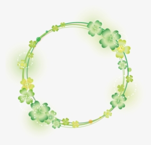 Handpainted Green Frame Mask Luminous - Necklace