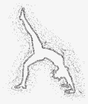 This Free Icons Png Design Of Particles Female Yoga