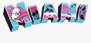 Snapchat Filter Expand - Miami Snapchat Filter Transparent