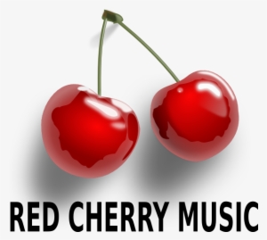 Red Cherry Logo Clip Art - Cartoon Cherries
