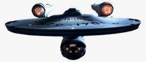 Starship Enterprise Front View Transparent Png - Star Trek Uss Enterprise Png