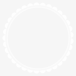 White Border - White Circle Border Png