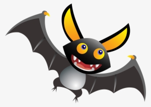 Cute Cartoon Png Transparent Image - Bat Cartoon
