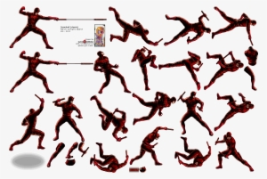 Click For Full Sized Image Daredevil - Marvel Avengers Alliance Daredevil Sprite