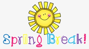 School Spring Break Clipart - Spring Break - 1275x548 PNG Download - PNGkit