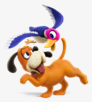 Jpg Black And White Library Duck Hunt - Super Smash Bros Duck Hunt Png