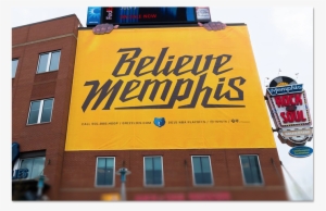Playoff Campaign For The Memphis Grizzlies Nba Team - Signage