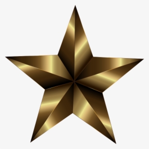 Gallery For > Gold Star Clipart Microsoft - Metallic Gold Stars Png ...