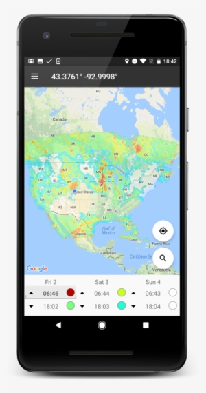 Sq Pixel2 Usa - Map