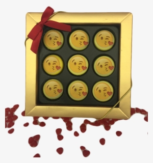 Kiss Emoji Mini Chocolate Covered Oreos Gift Box - Plastic