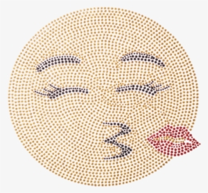 Love Kiss Emoji - Circle