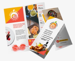 Brochure Design For Food Products