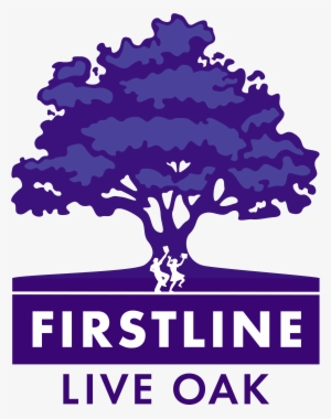 Firstline Live Oak Logo Navy - Firstline Live Oak