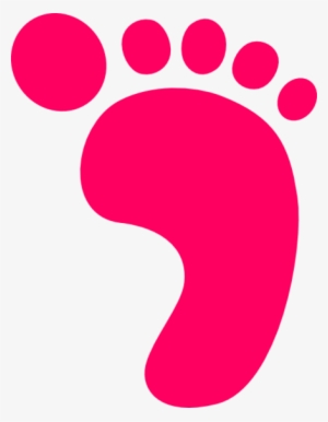Footprint Clipart Baby Footprint - Colored Foot Print Clip Art