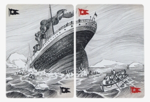 Titanic Deck - White Star Line