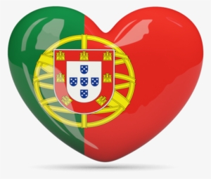 Download Flag Icon Of Portugal At Png Format - Portugal Flag Heart