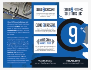 Cloud9 Brochure Png - Crossfit Gym Brochure