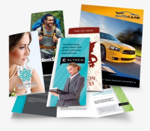 Picture Of Custom Full Color Brochures - Printing