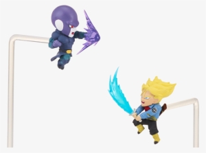Super Saiyan Future Trunks Vs Hit - Dragon Stars Mini Figures