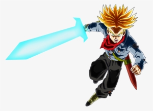 Mirai Trunks 4 Espada Genki By Nekoar-dapyq3y - Royal Super Saiyan Blue