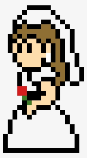 Mario Wedding - Mario Peach Married Pixel