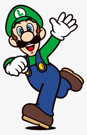 View Original Image - Super Mario World Artwork Luigi