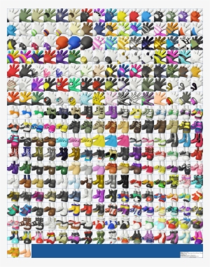 Click For Full Sized Image Avatar Customization Icons - Sonic Forces All Gloves