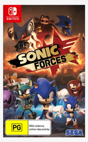 Sonic Forces Switch Cover Art