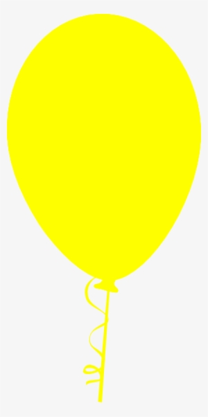 Yellow Balloons Vector Png - 294x590 PNG Download - PNGkit