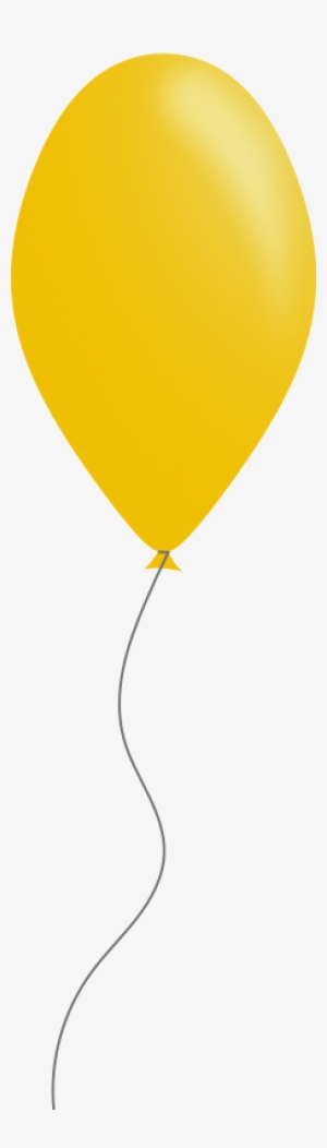 Yellow Balloon Lwey7k Clipart - Yellow Balloons Cartoon Png