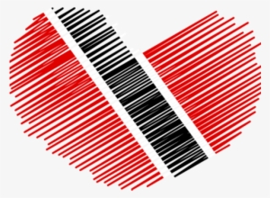 Trinidad And Tobago Heart Flag