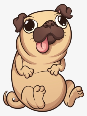 Pug Emoji & Stickers Messages Sticker-8 - Pug Clipart