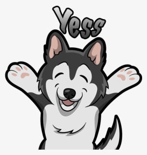 Husky Clipart Emoji - Emoji Husky