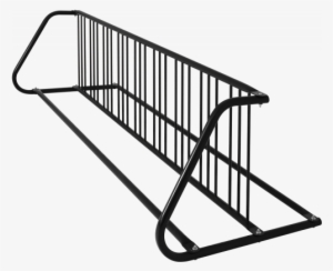 18 Bike Double Sided Grid Bike Rack - 18-bike Double-sided Grid Bike Rack