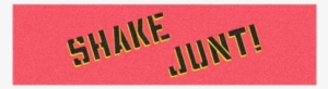 Shake Junt Grip Tape Red - Shake Junt Clear Grip Tape