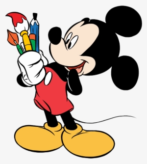 Artist Mickey Mouse Clipart - Mickey Mouse Artist