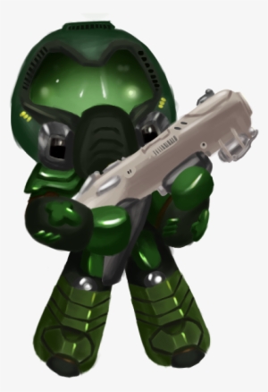 Fushigifoxfire Little Doom Slayer Is Here To Destroy - Action Figure