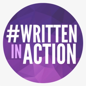 Written In Action Sticker