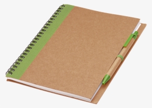 Colour Accented Spiral Notebook With Pen Bf0088 - Notebook