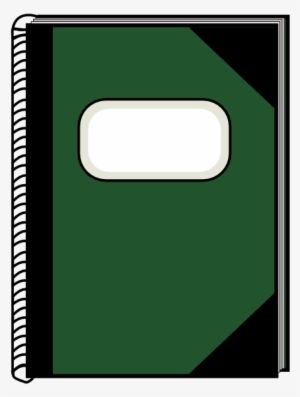 How To Set Use Green Spiral Notebook Clipart