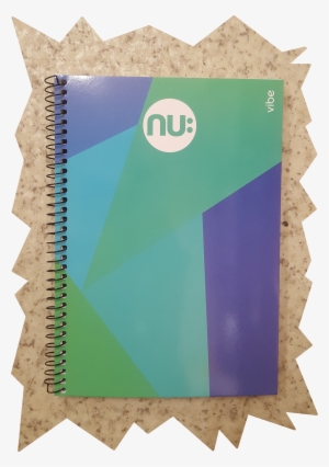 Spiral Notebook - Nu Vibe Card Cover Notebook - Assorted