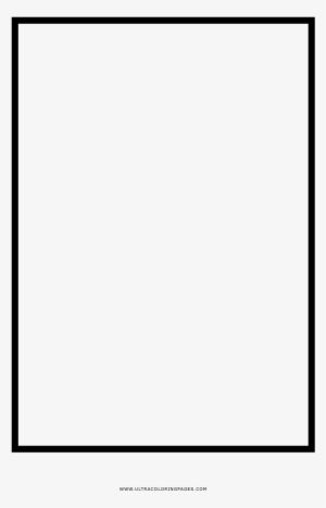 Dibujo De Rectángulo Para Colorear - Regular Quadrilateral Shape