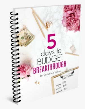 5 Days To Budget Breakthough Spiral Notebook Copyright - Sketch Pad
