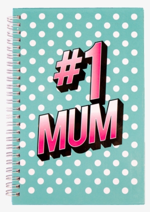 #1 Mum A5 Spiral Notebook - Comfort Object