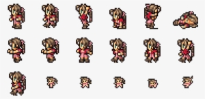 Ffrk Aerith Sprites - Final Fantasy 2 Maria Sprite